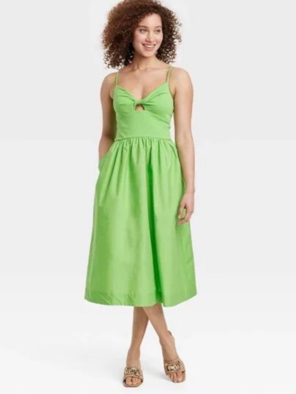 A New Day - Knit Ballet MIDI Sundress - NWT